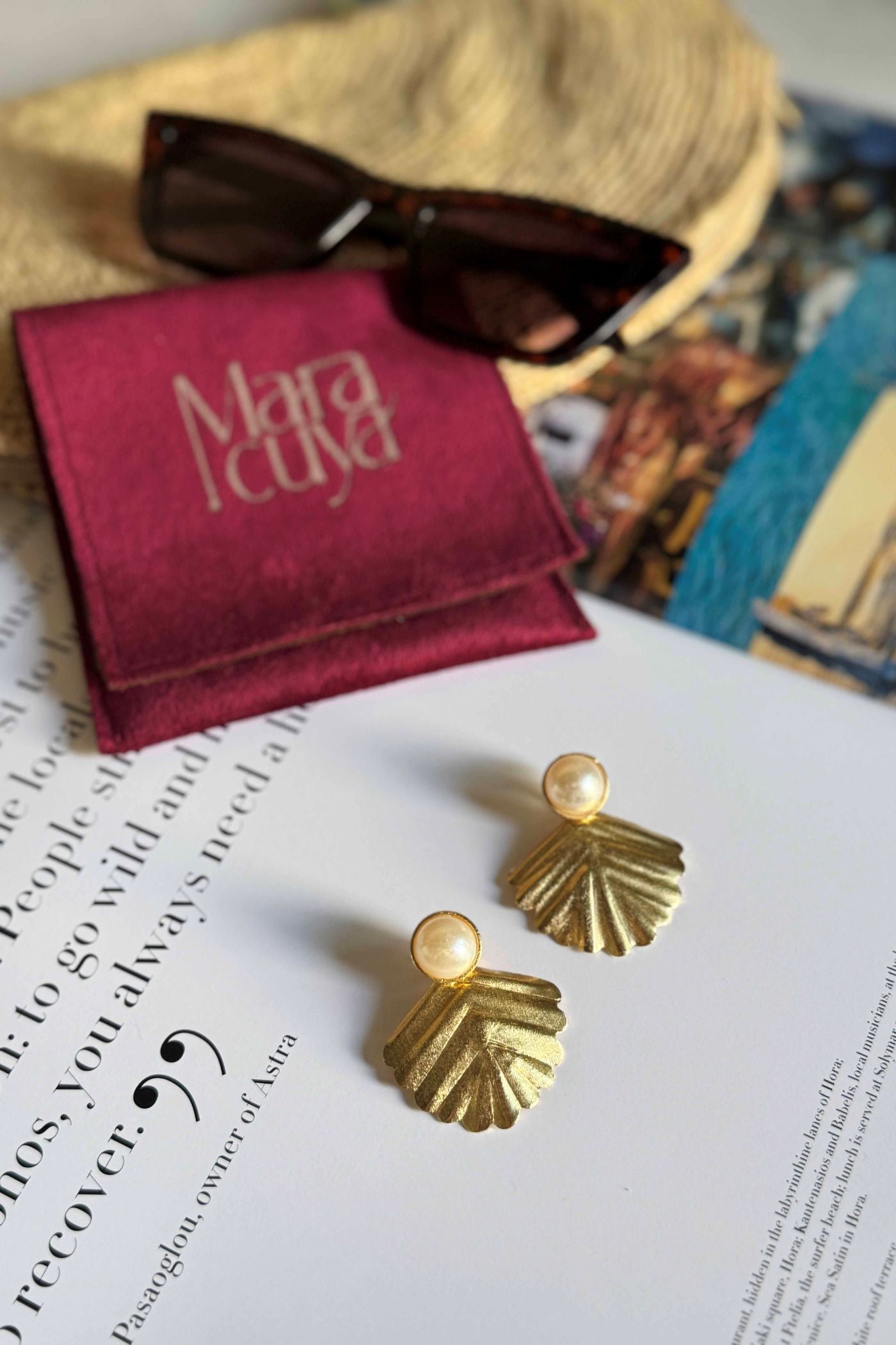 Astra Earrings - Maracuyá - NMJ505