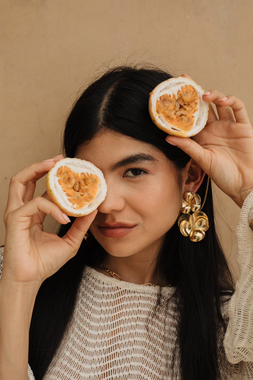 Azara Earrings - Maracuyá - NMJ572