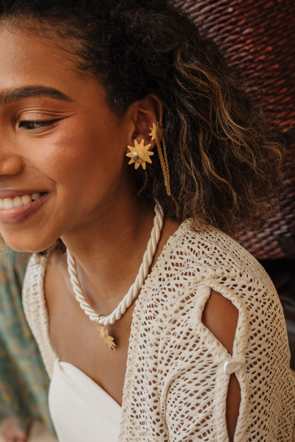 Solara Earrings - Maracuyá - NMJ576