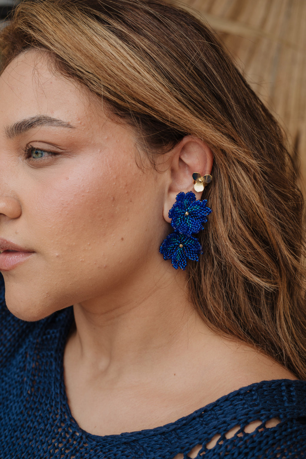 Esmera Earrings Double- - Maracuyá - NMJ597