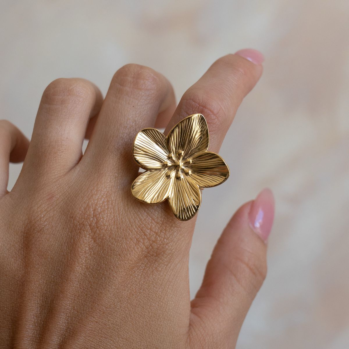 Anillo Florentina Plateado