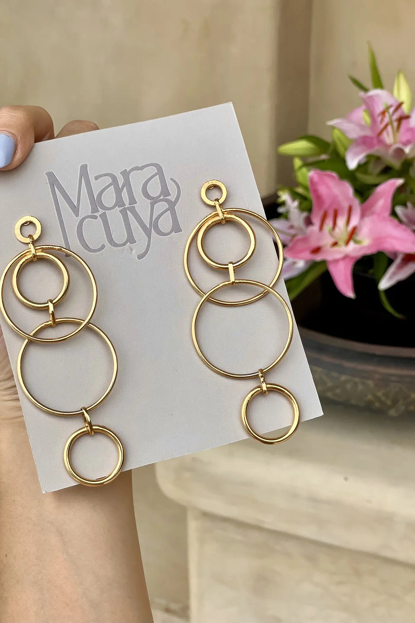 Agata Earrings - MARACÚYA - NMJ006