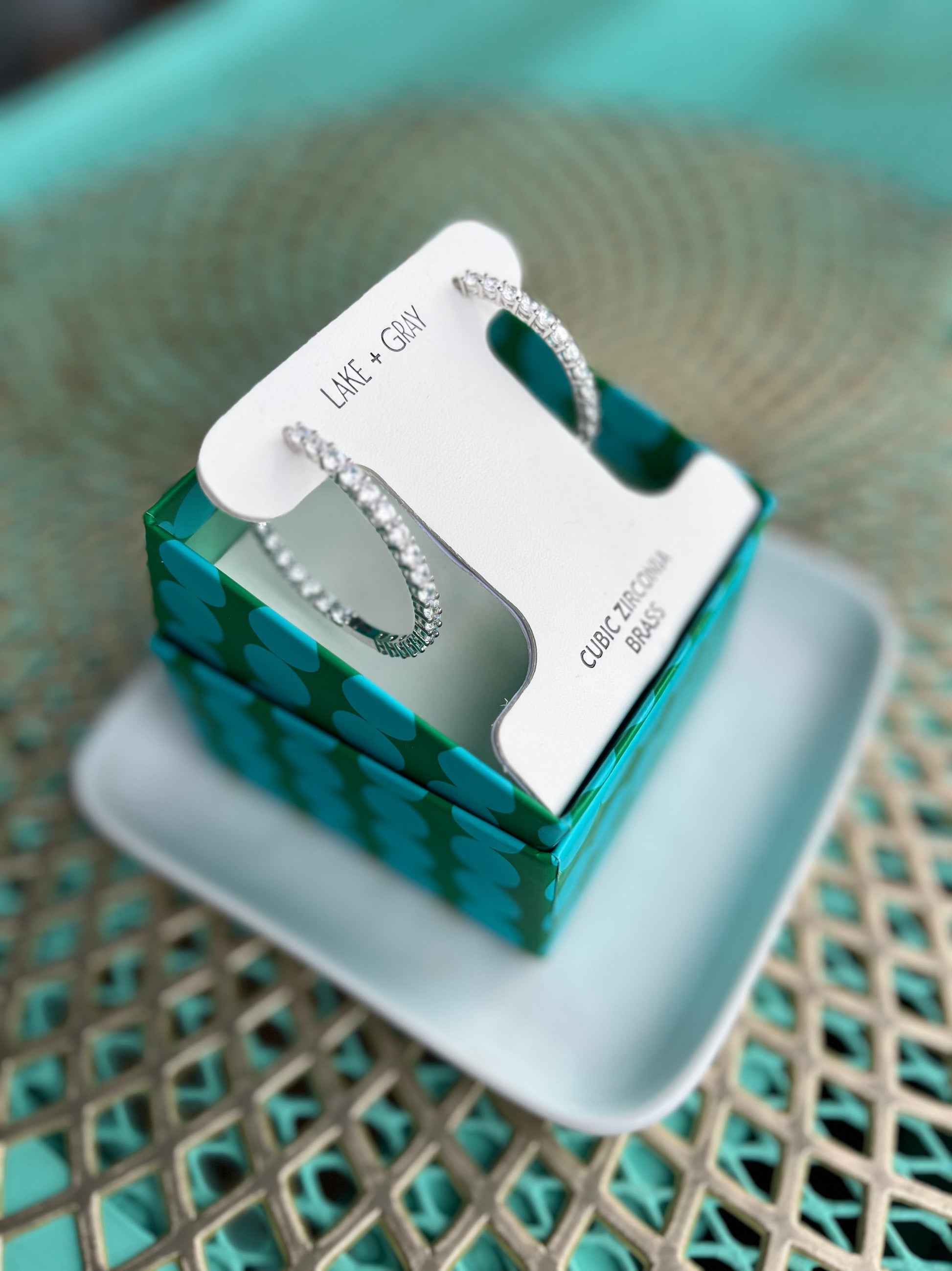 Argollas con Cristales