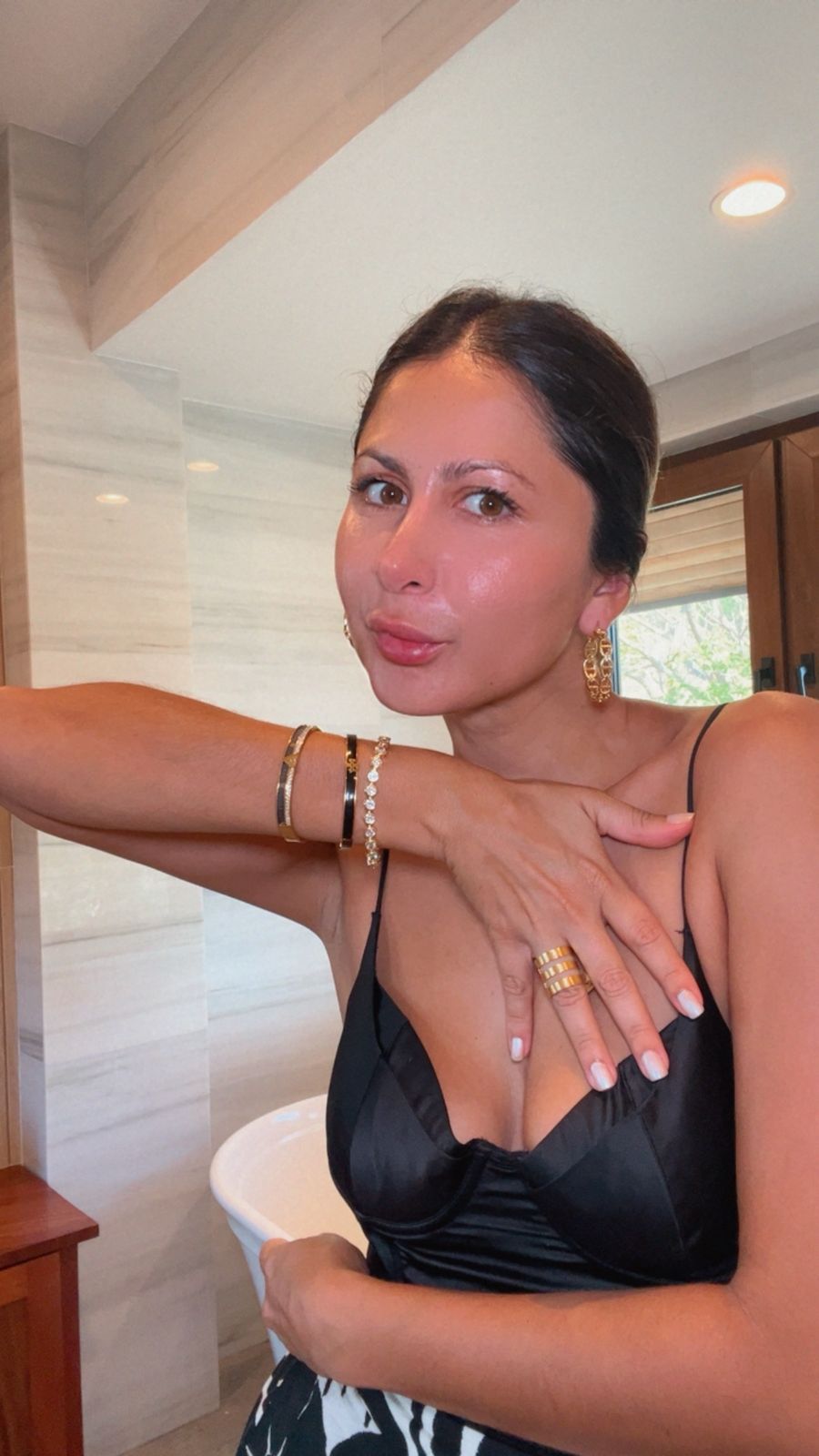 Brazalete Black & Gold - Saint Germain