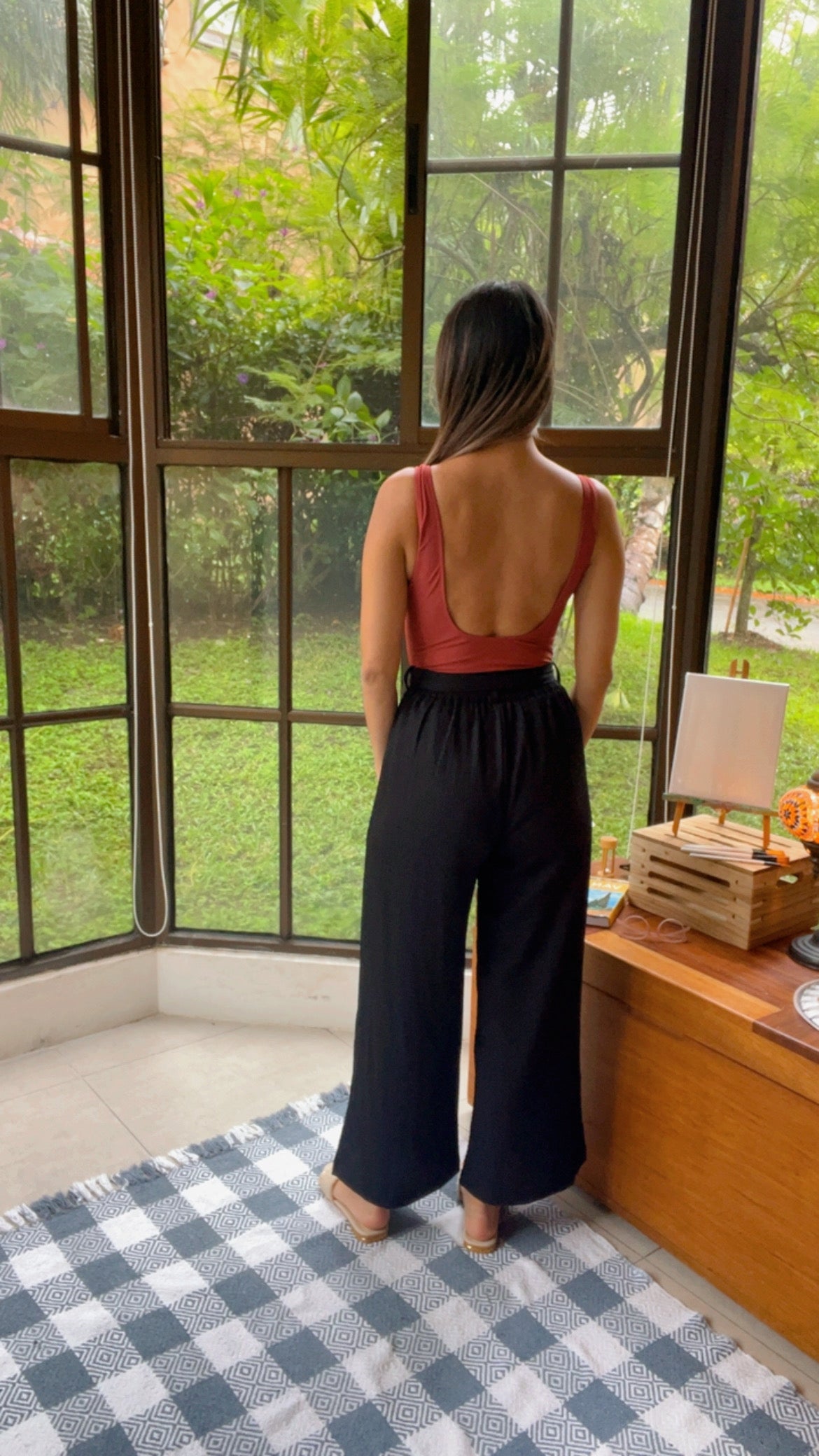 Pantalón Mariana | Negro