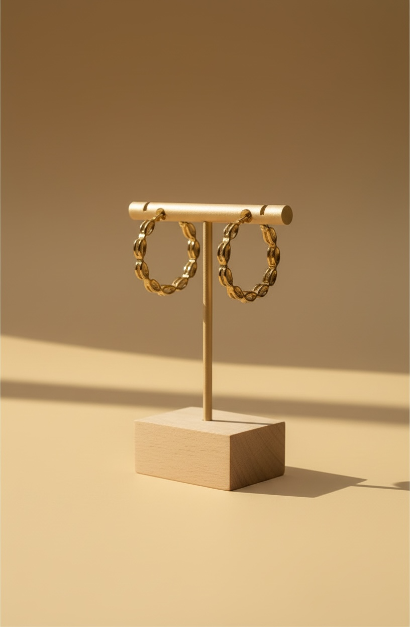 Argollas Bold Gold - Saint Germain