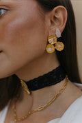 Calma Mini Earrings- MARACUYÁ -FM32