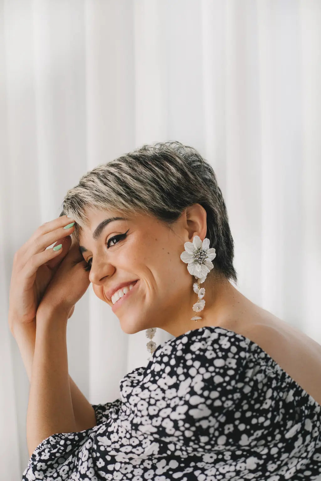 Aretes Rose Silver - Maracuyá - MM115