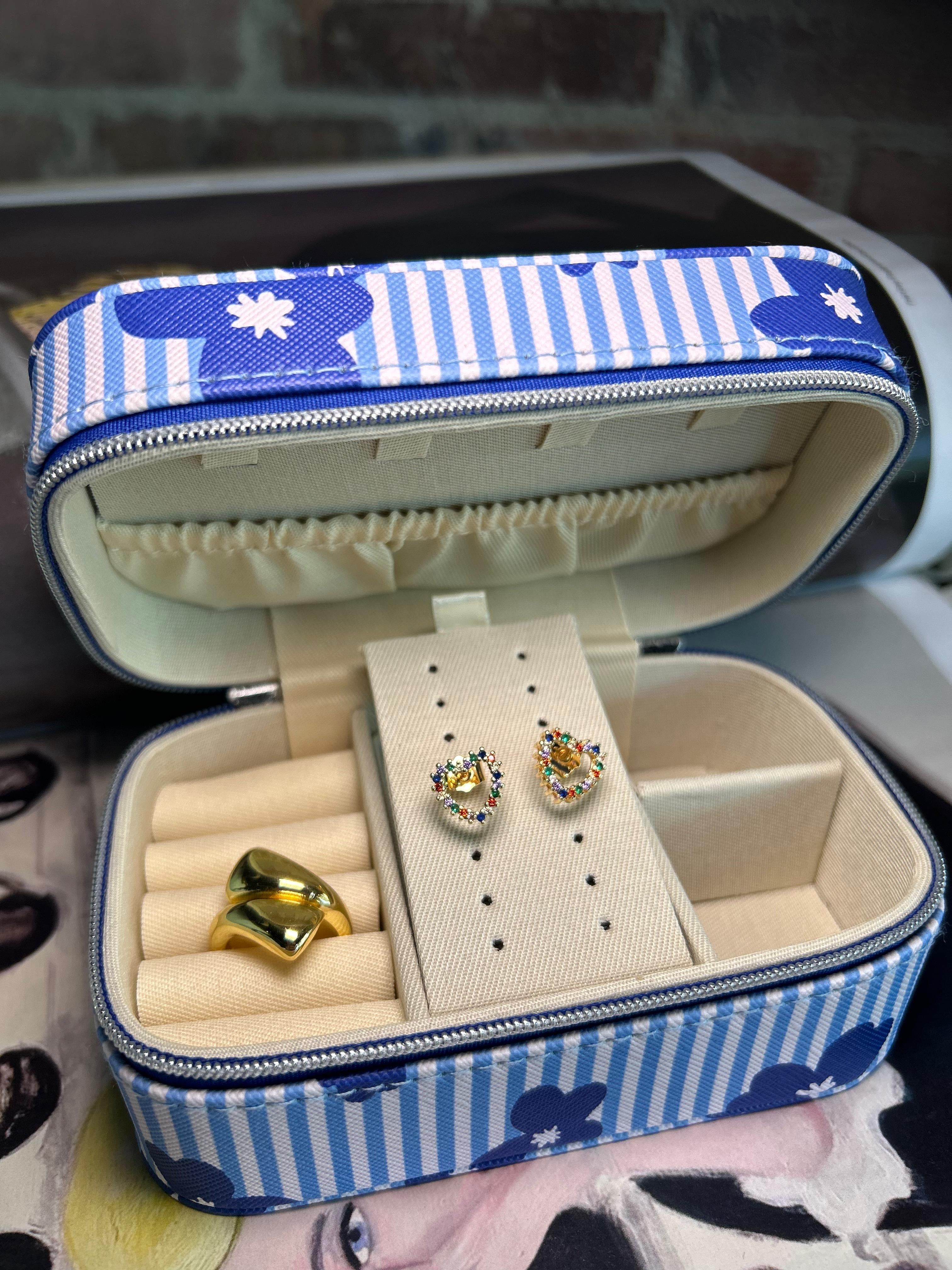 Joyero Floral Azul - Saint Germain Collection