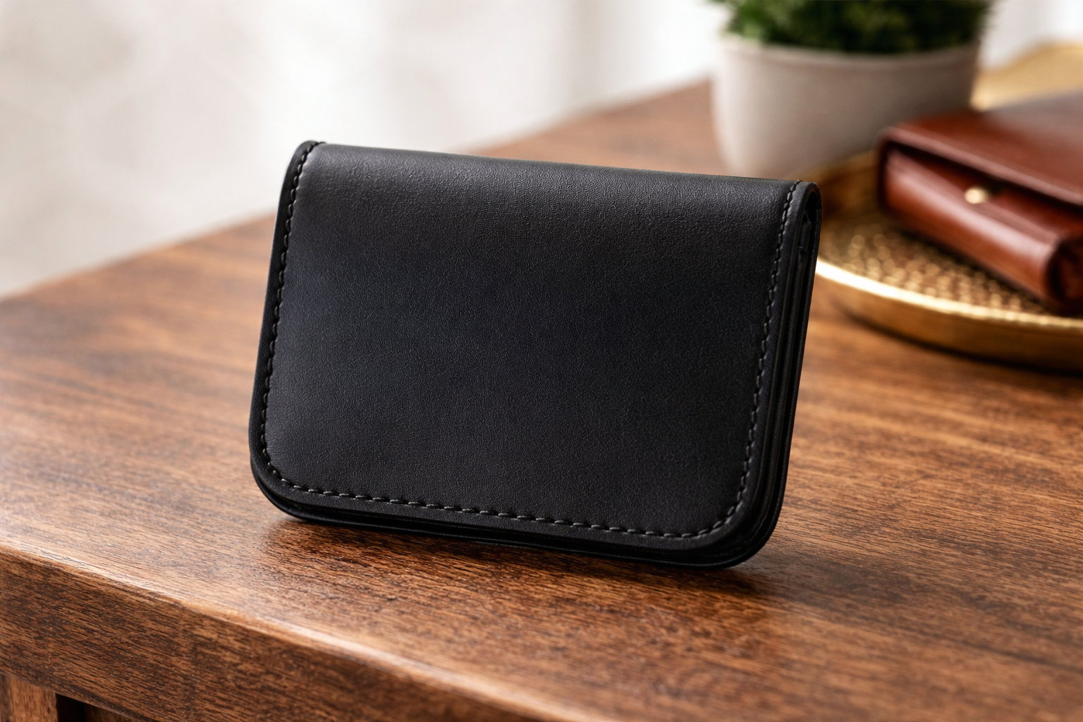 Billetera Pat Negro - Bolso Paseo