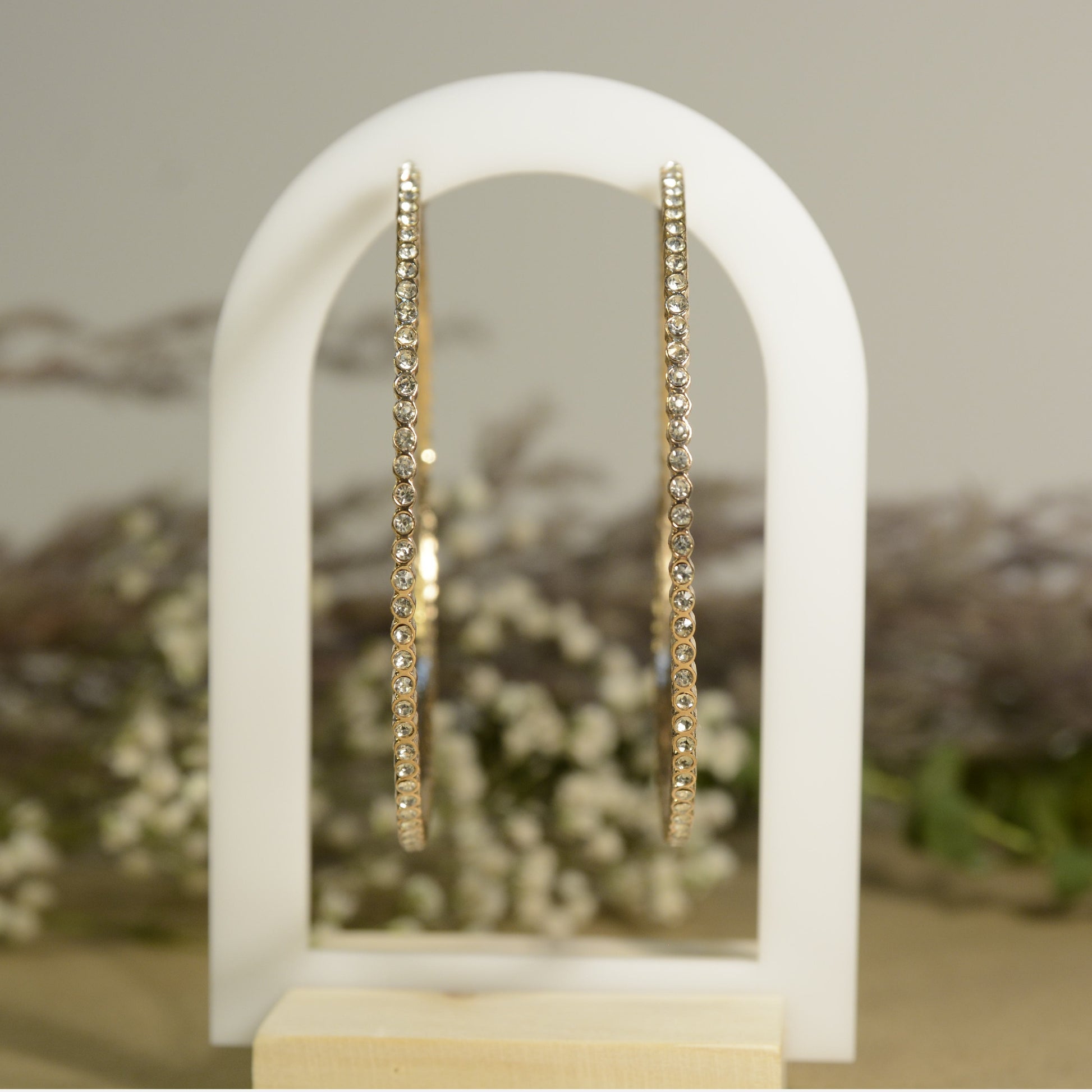 Celeste Spark Hoops