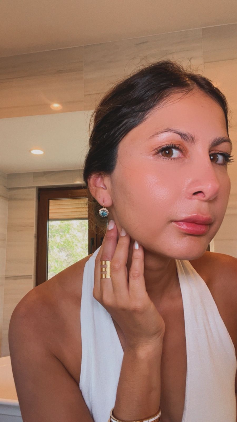 Aretes Aura Turquesa - Saint Germain