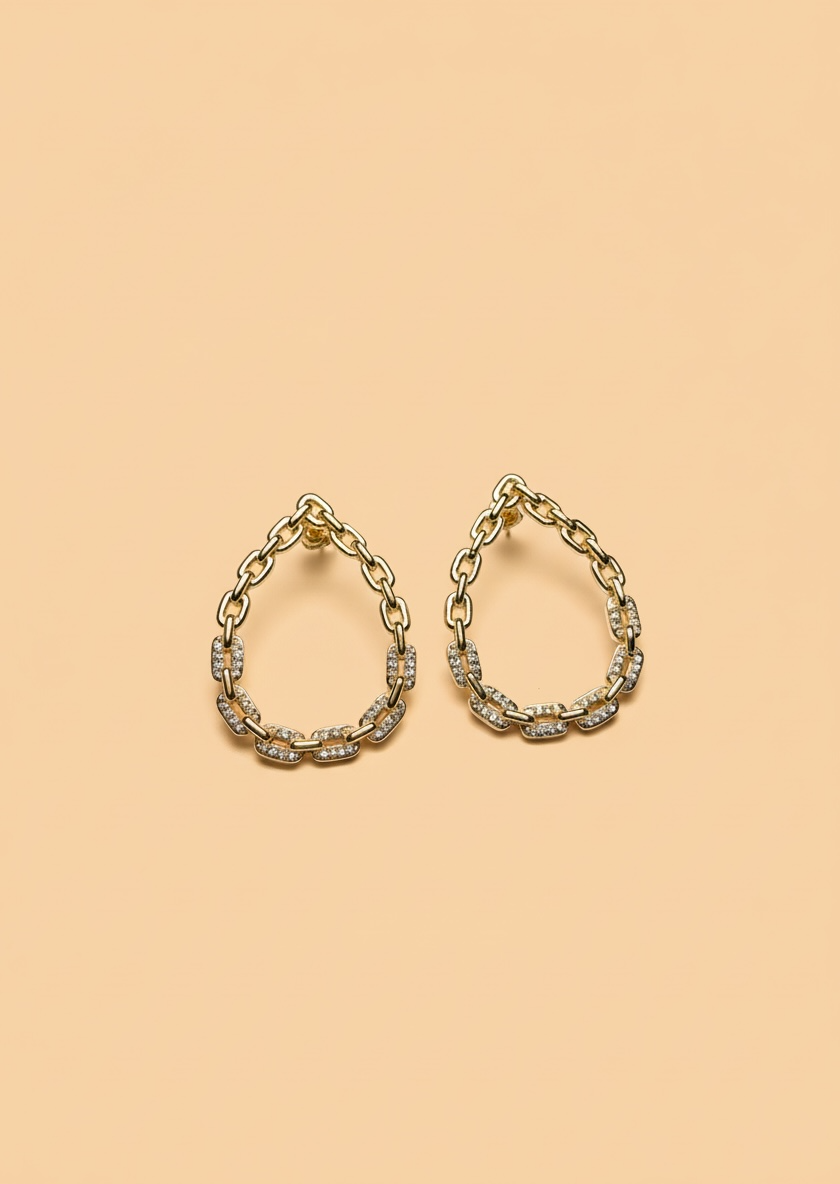 Aretes Royal Gold - Saint Germain
