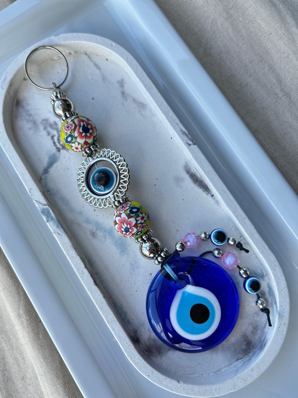 Sunlit Hamsa Charm