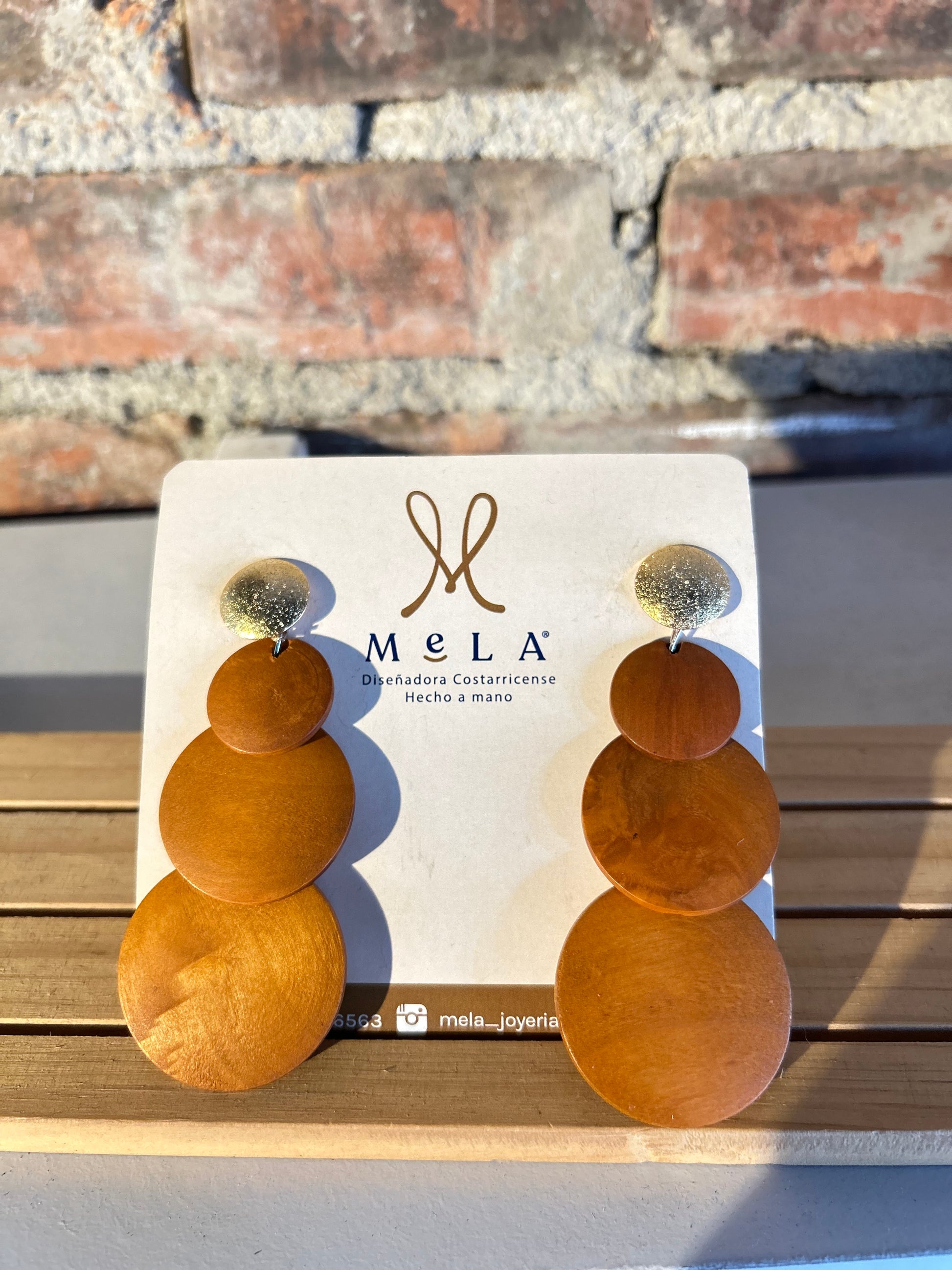 Aretes Terracota - MELA MB320