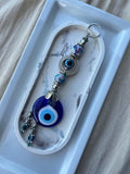 Blue Violet Hamsa Charm