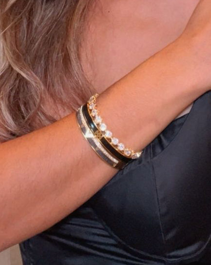 Brazalete Black & Gold - Saint Germain