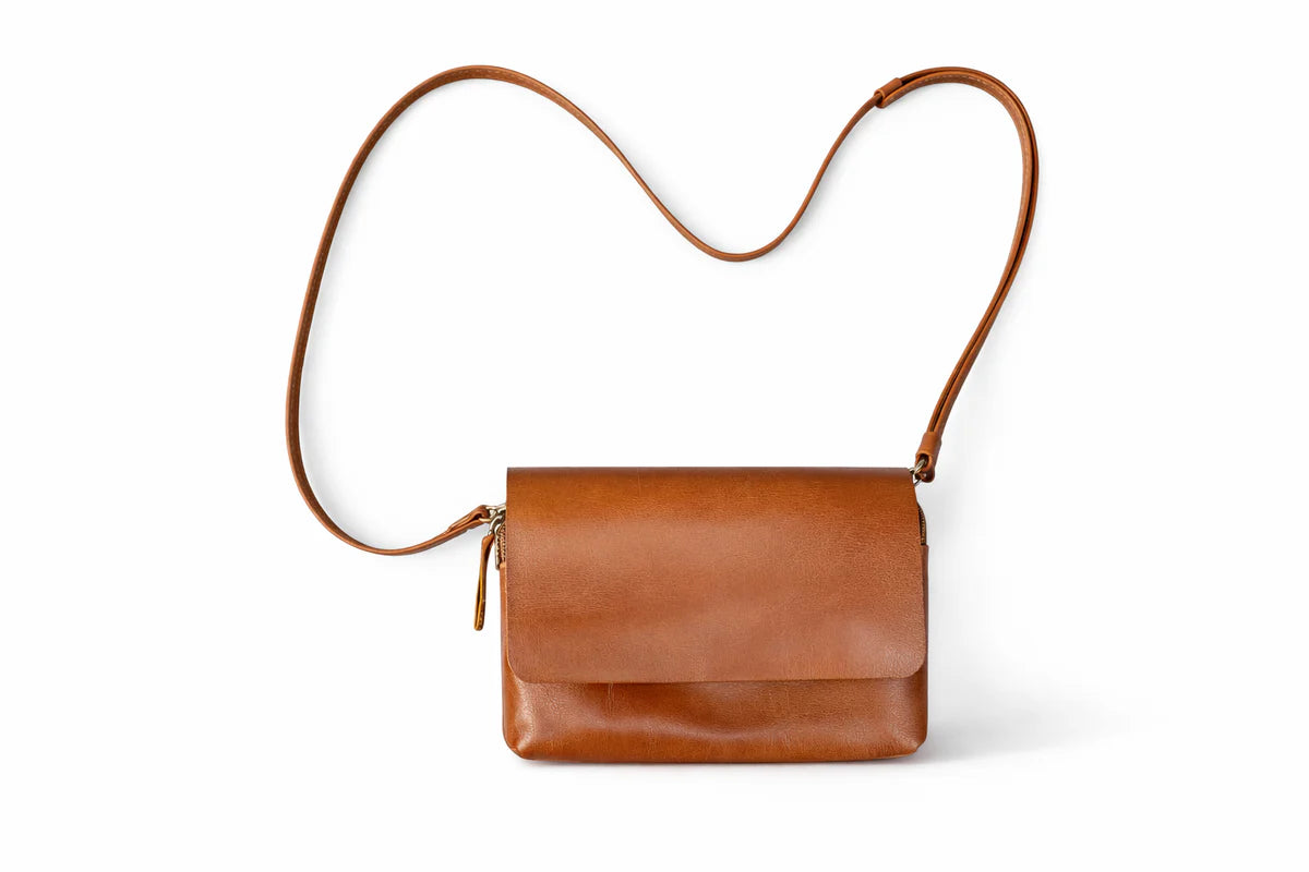 Bolso de cuero ADA miel-Bolso Paseo