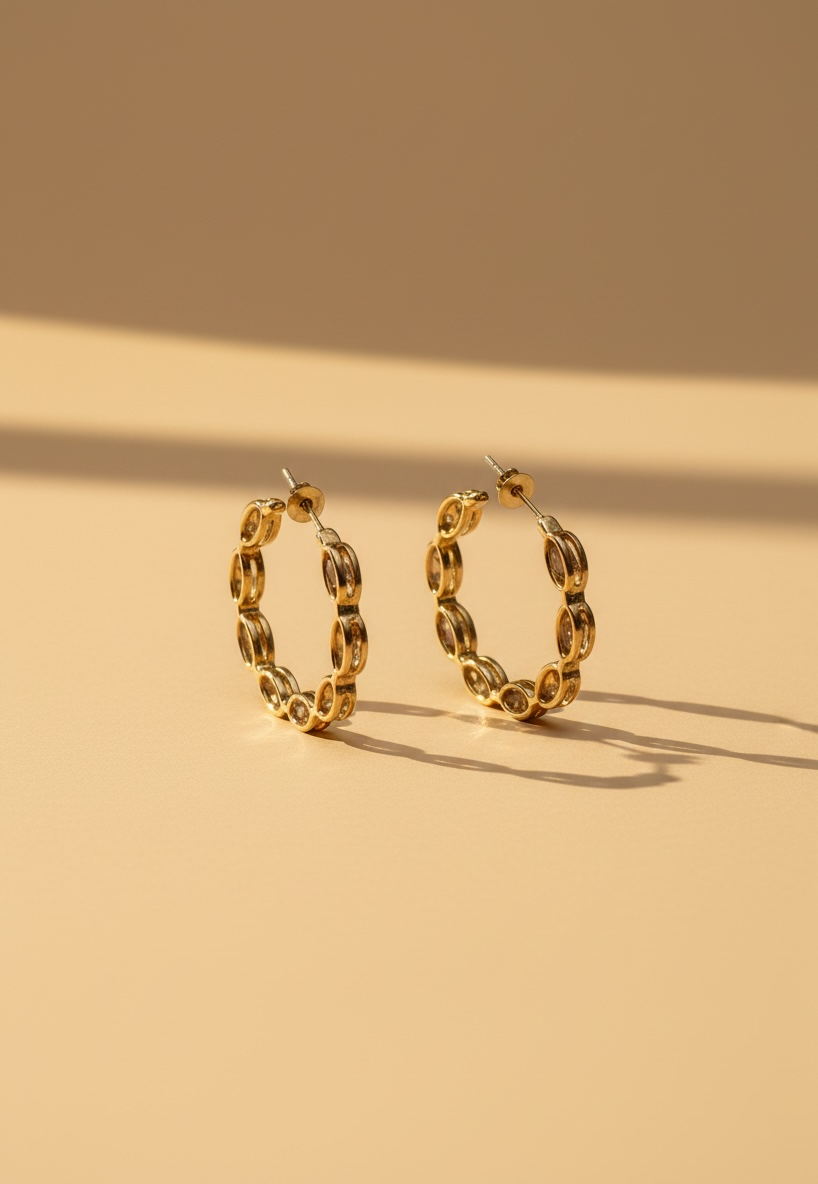 Argollas Bold Gold - Saint Germain
