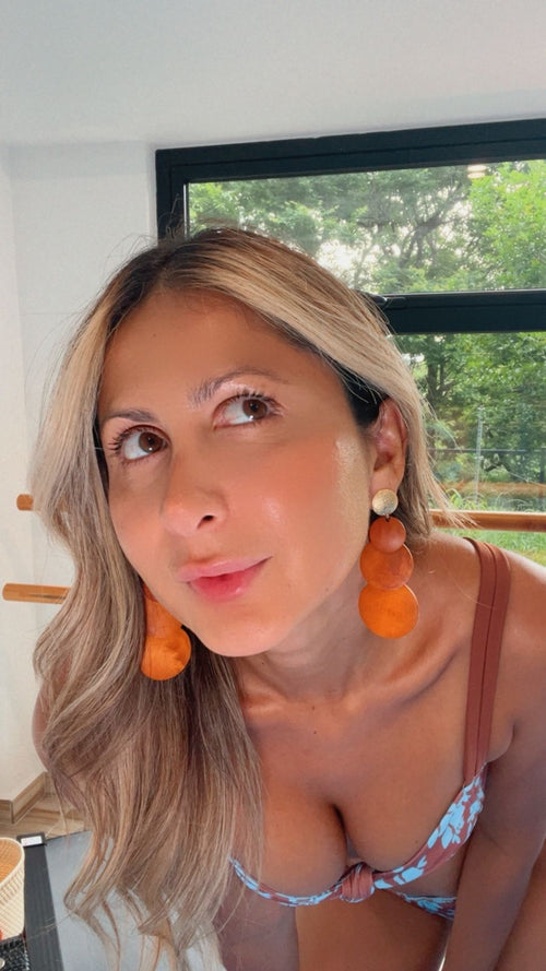Aretes Terracota - MELA MB320