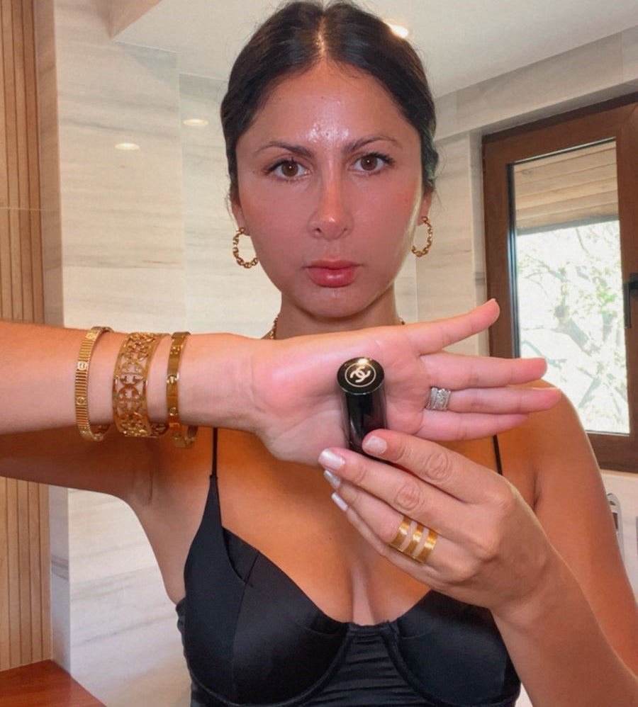 Brazalete Grueso Dorado - Saint Germain
