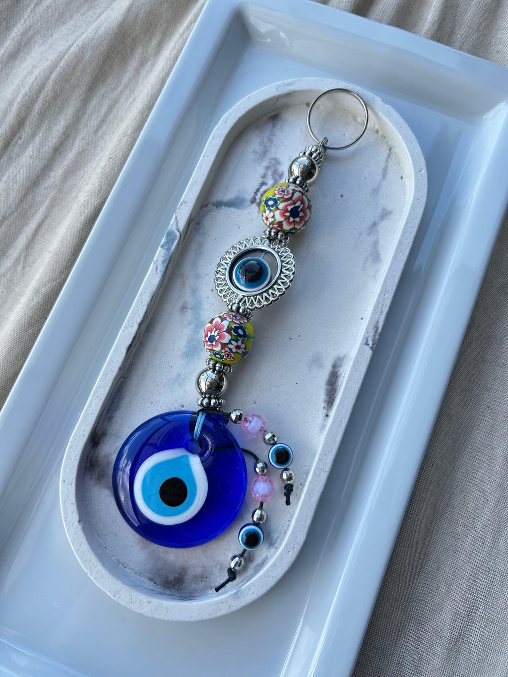 Sunlit Hamsa Charm