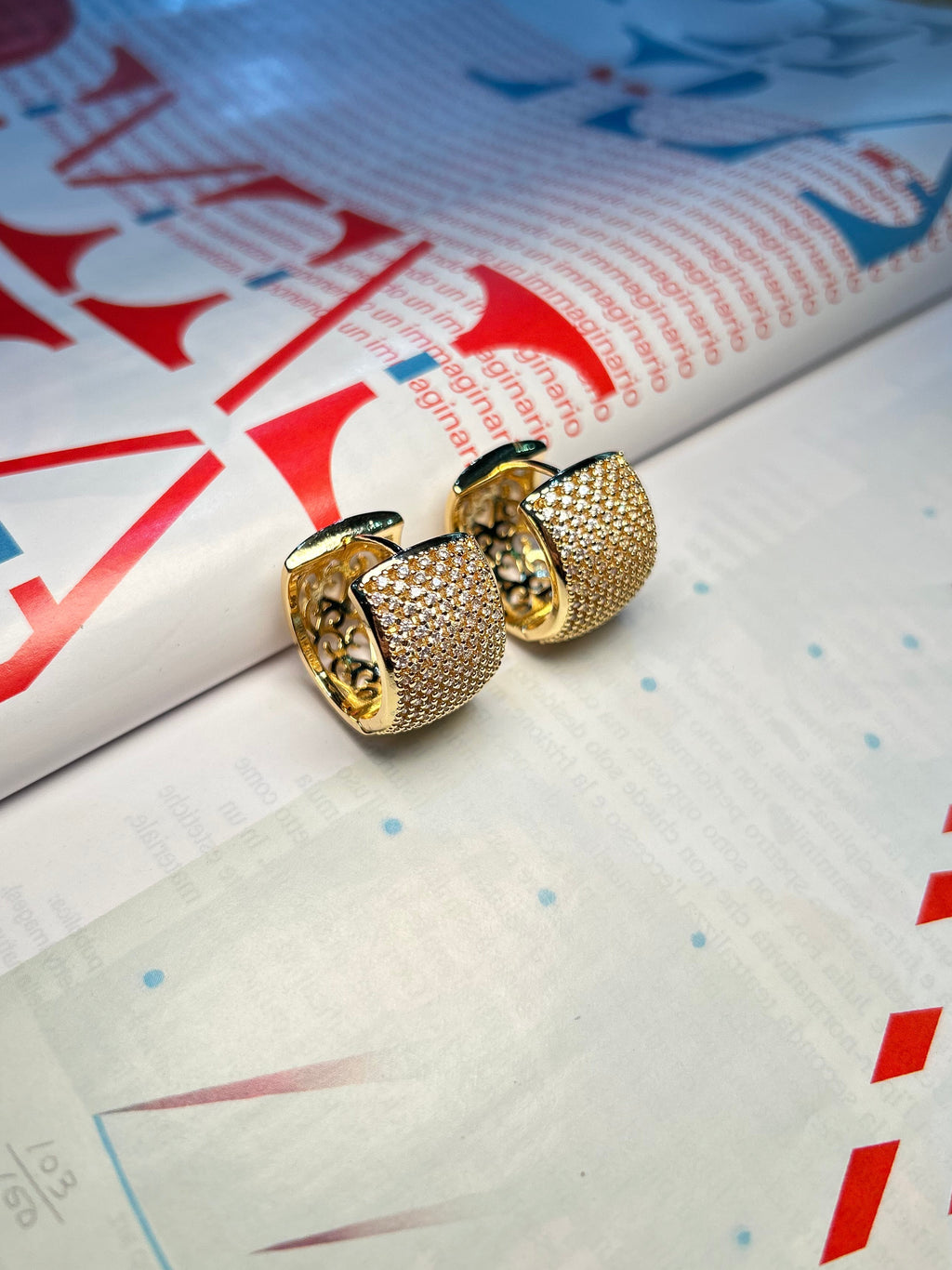 Aretes Doré Glam - Saint Germain