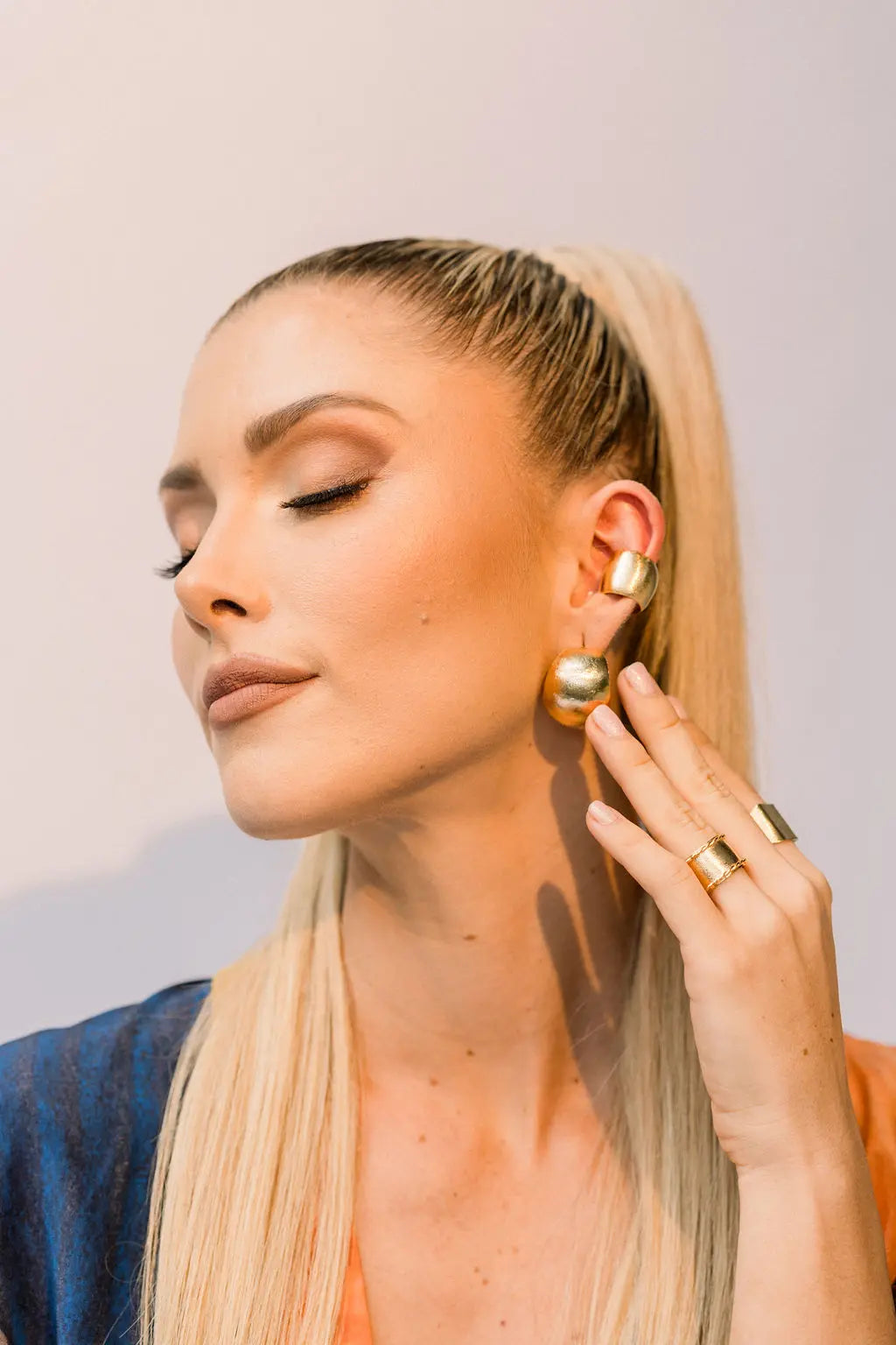 Moon Earcuff - Maracuyá - NMJ029