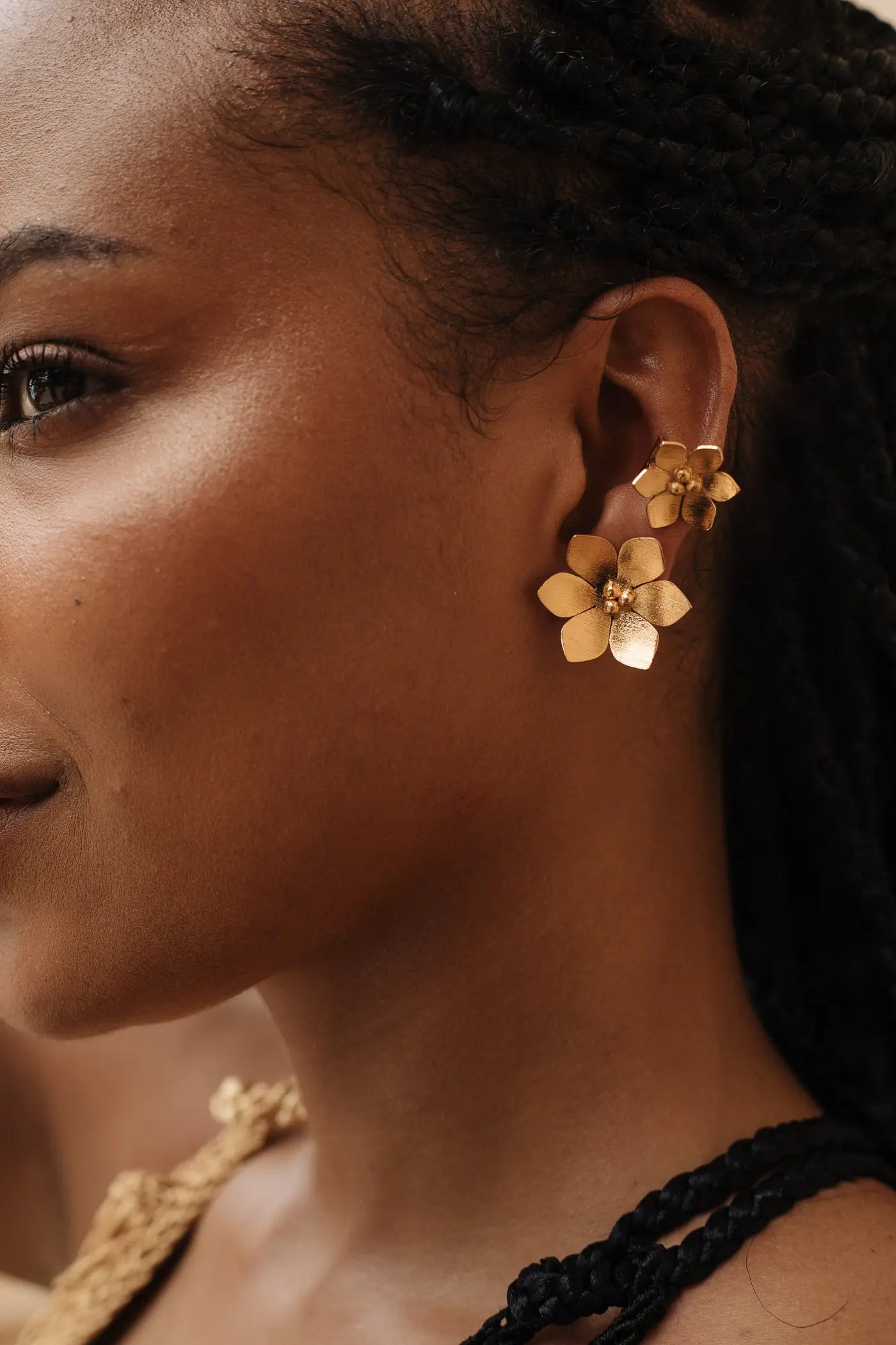 Sunny Ear cuff - Maracuyá - NMJ266