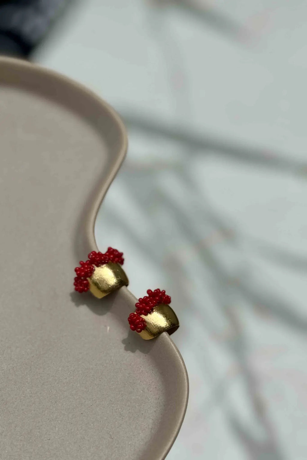 Sugar Ear Cuff Red - Maracuyá - NMJ282