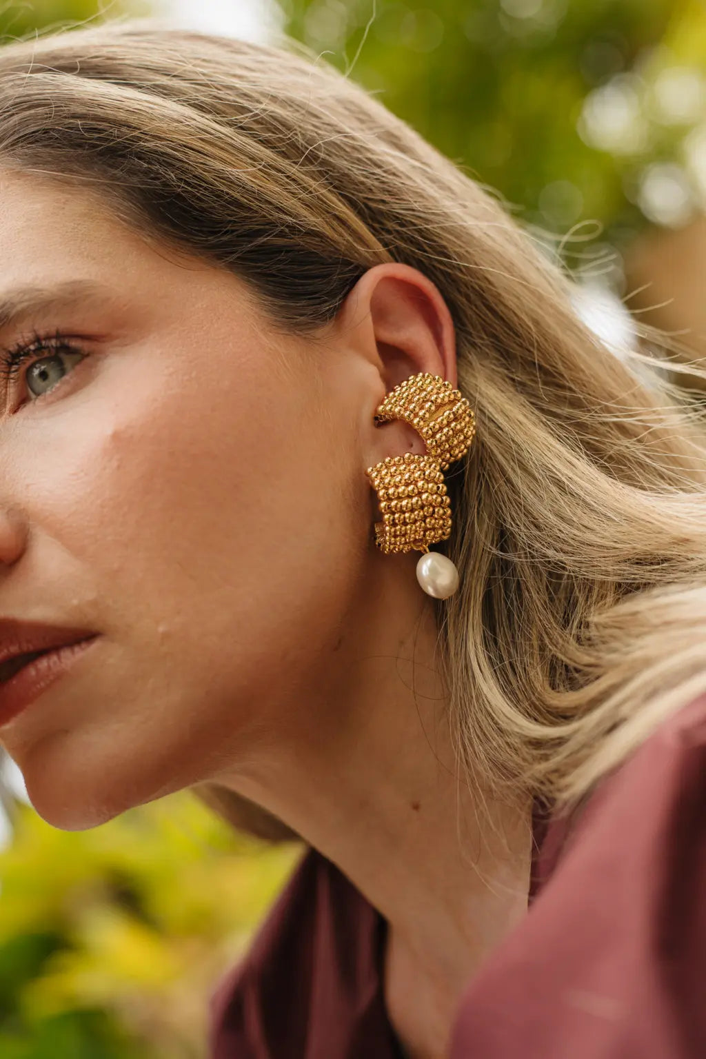 Kilari Ear Cuff Gold - Maracuyá - NMJ317