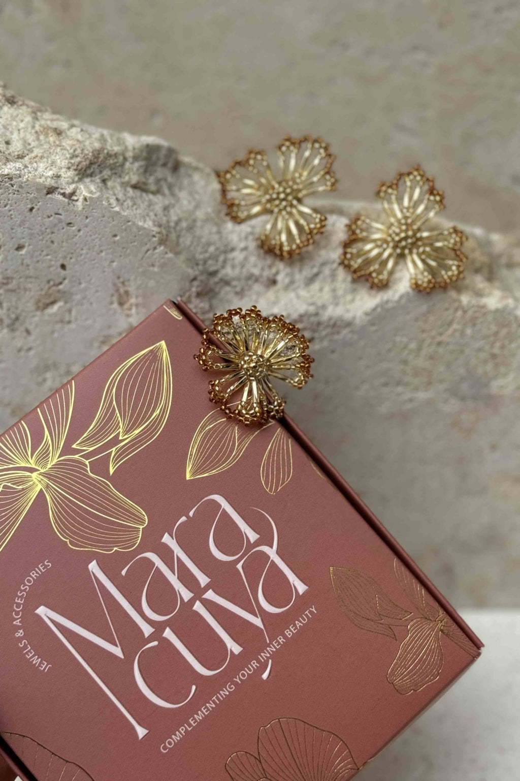 Serena Ear CUff Gold - Maracuyá - NMJ331