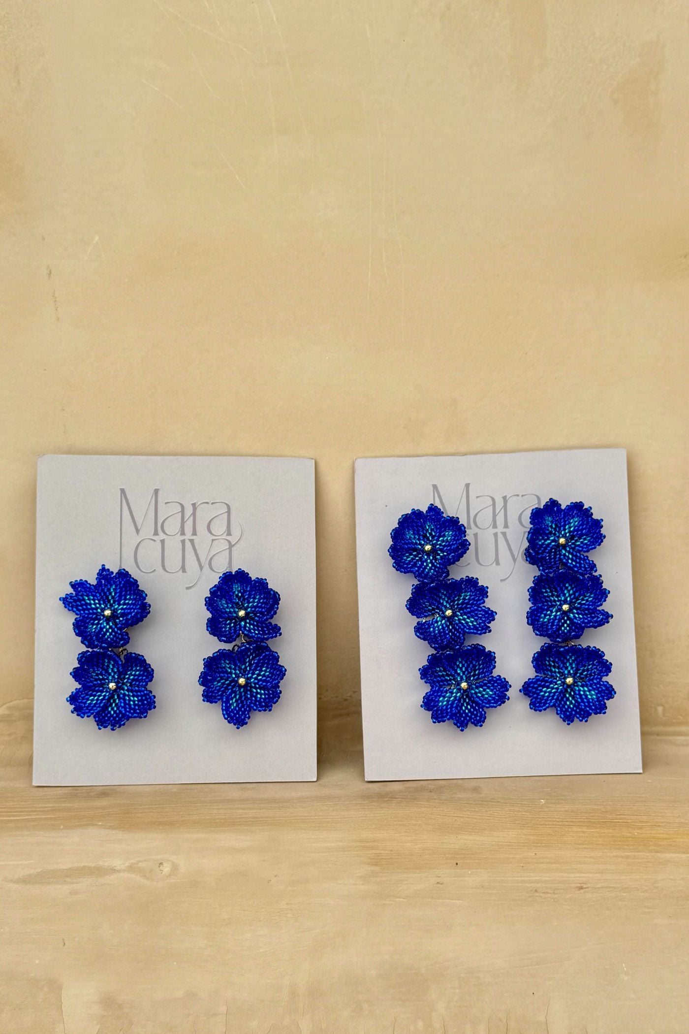 Esmera Earrings Double-   - Maracuyá - NMJ597