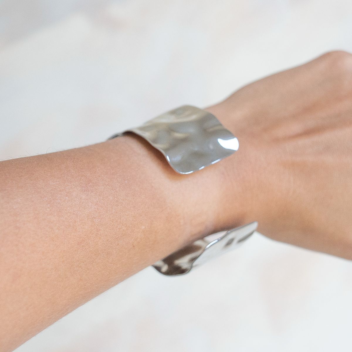 Brazalete Xuli plateado