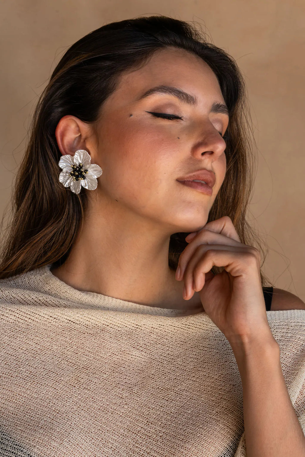 Margarita Earrings Black - Maracuyá - MM105