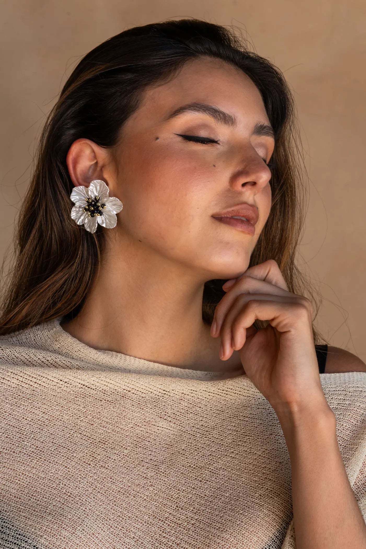 Margarita Earrings Black - Maracuyá - MM105