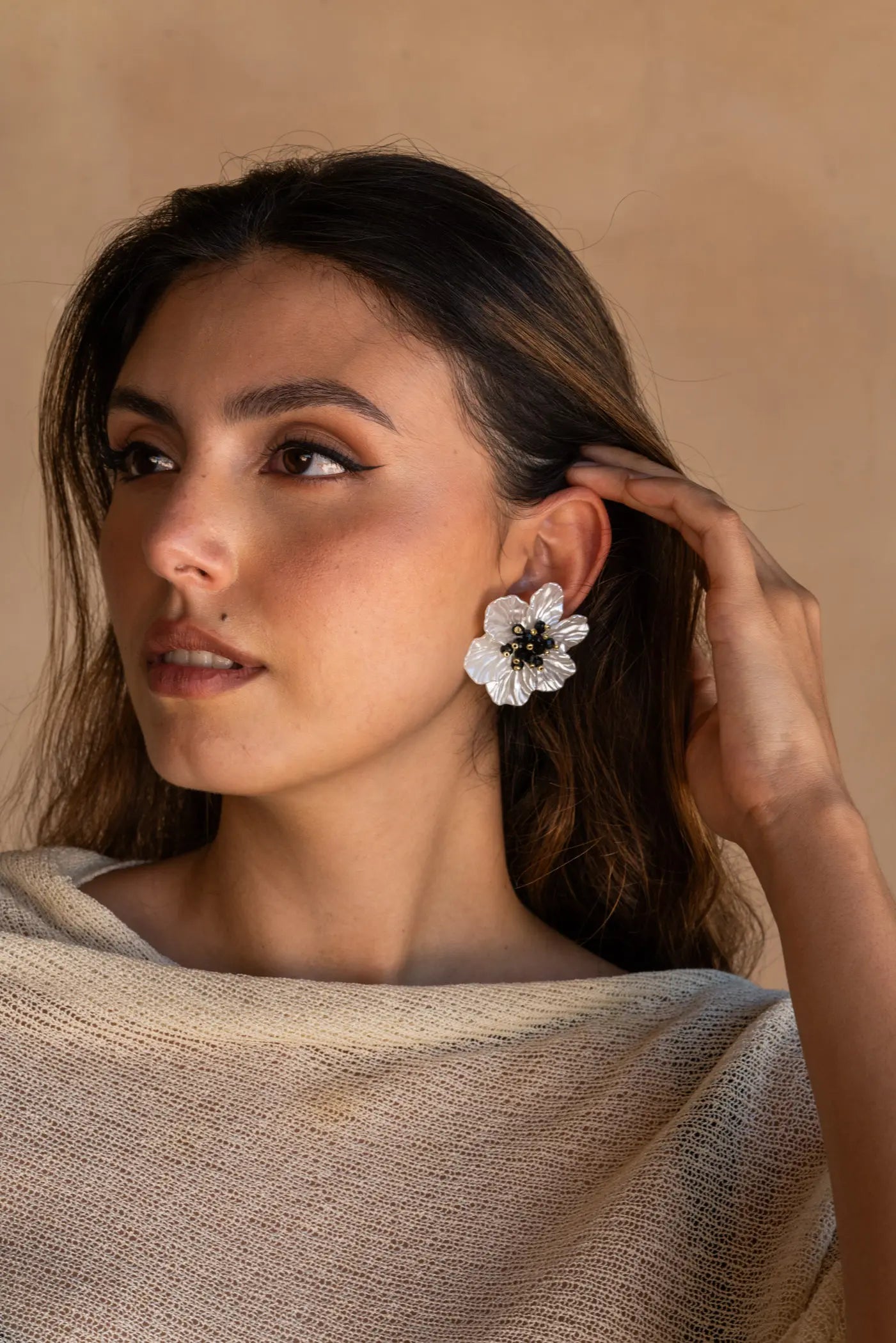 Margarita Earrings Black - Maracuyá - MM105