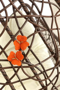 Mini Tulip Earrings Orange - Maracuyá - MM421