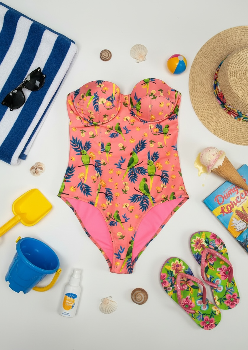 Avellanas One-Piece Swimsuit - Talla M/L