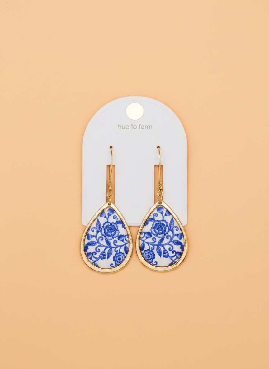 Aretes Azul Mediterráneo - Saint Germain