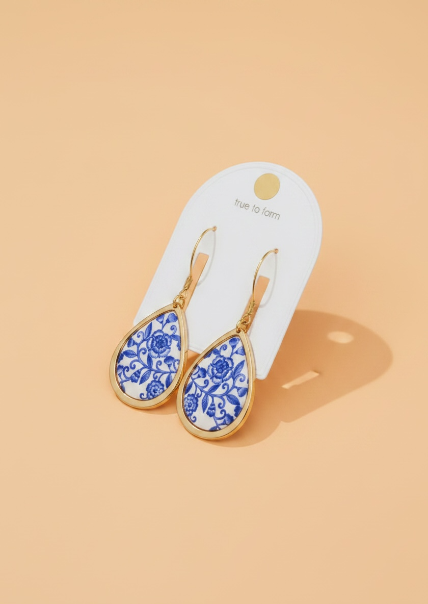 Aretes Azul Mediterráneo - Saint Germain