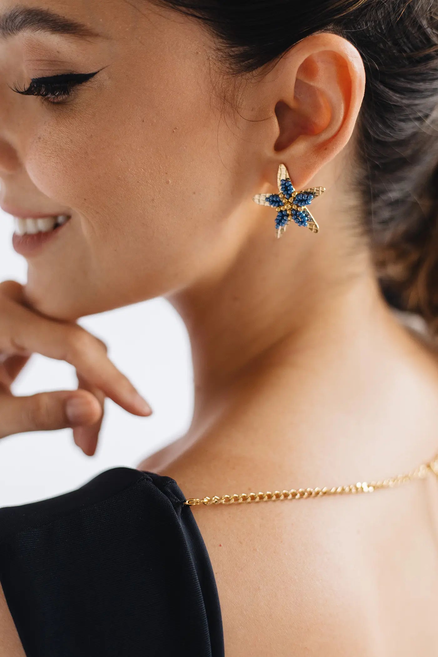 Blue Star Earrings - Maracuyá - MM302