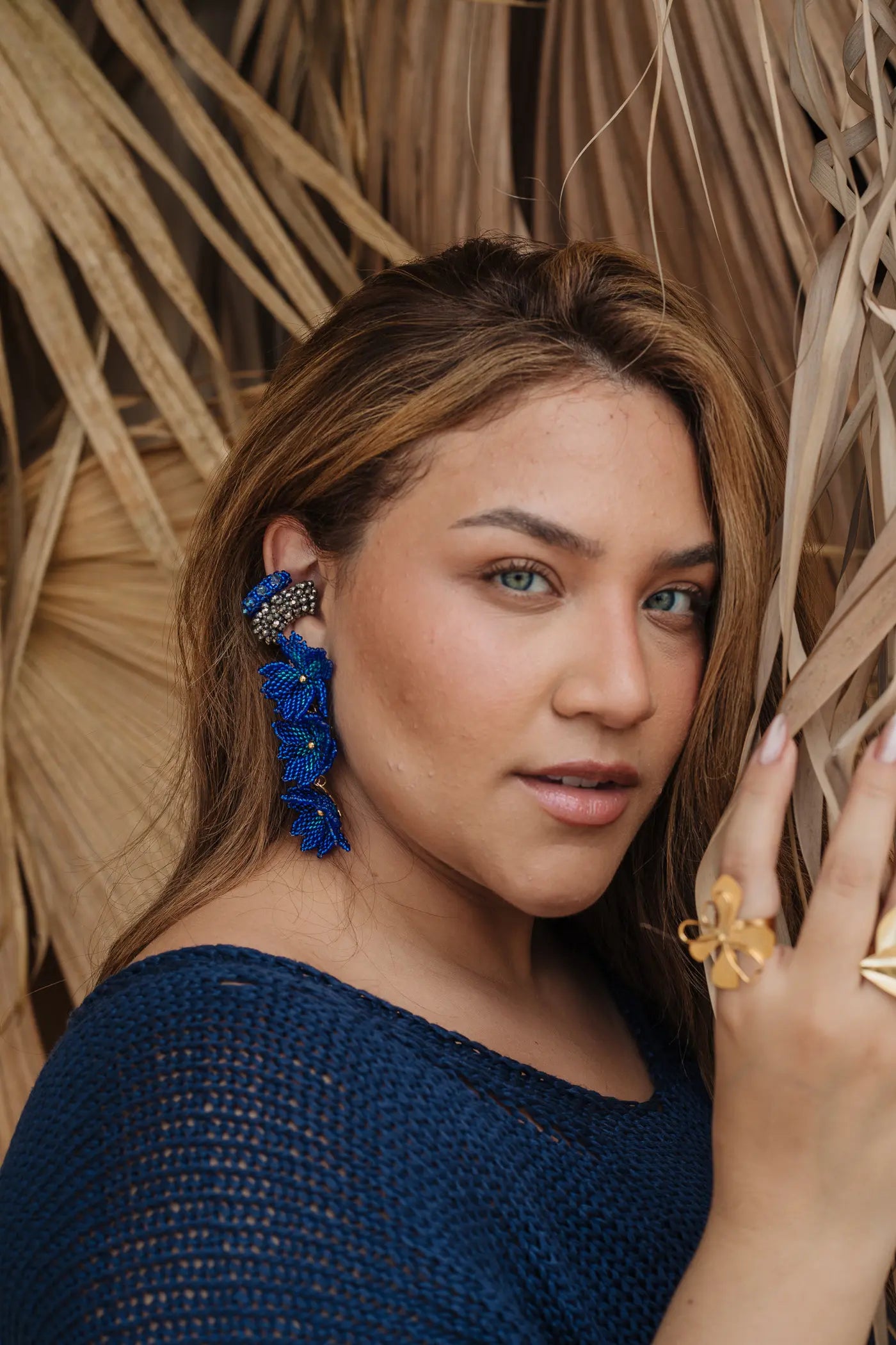Lira Ear Cuff Silver - Maracuya - NMJ587