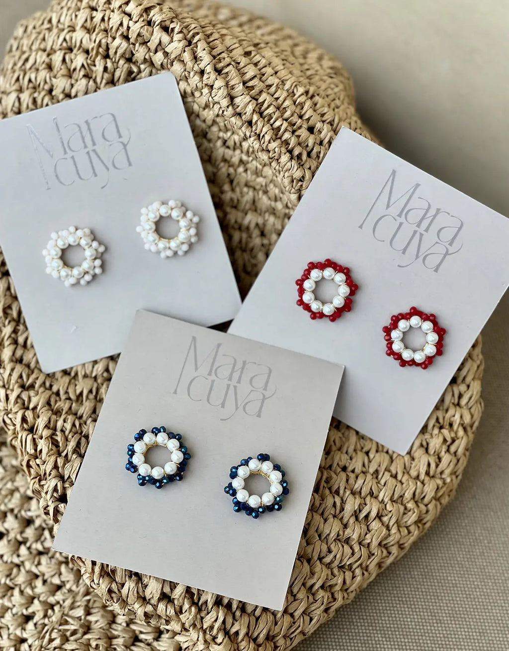 Lis Earrings [Red] - Maracuyá - NMJ145