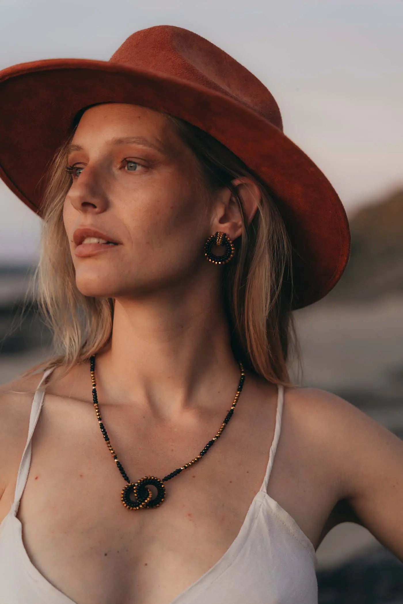 Rio Necklace [Mix/Black]- Maracuyá - FM51
