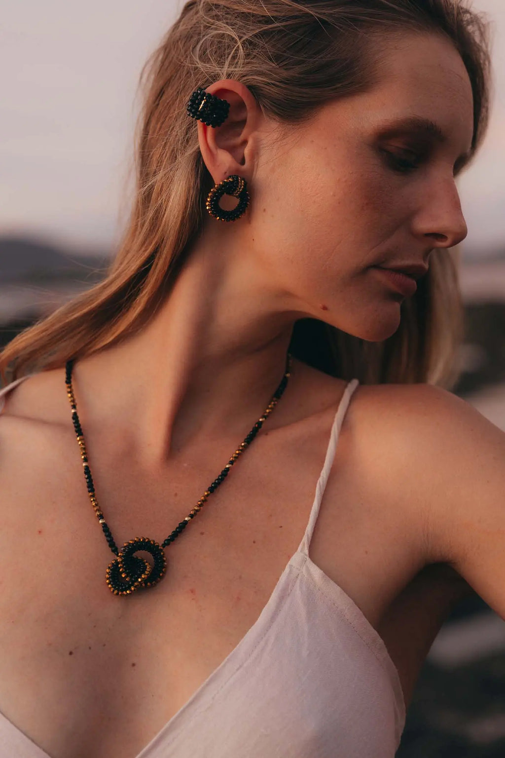 Rio Necklace [Mix/Black]- Maracuyá - FM51