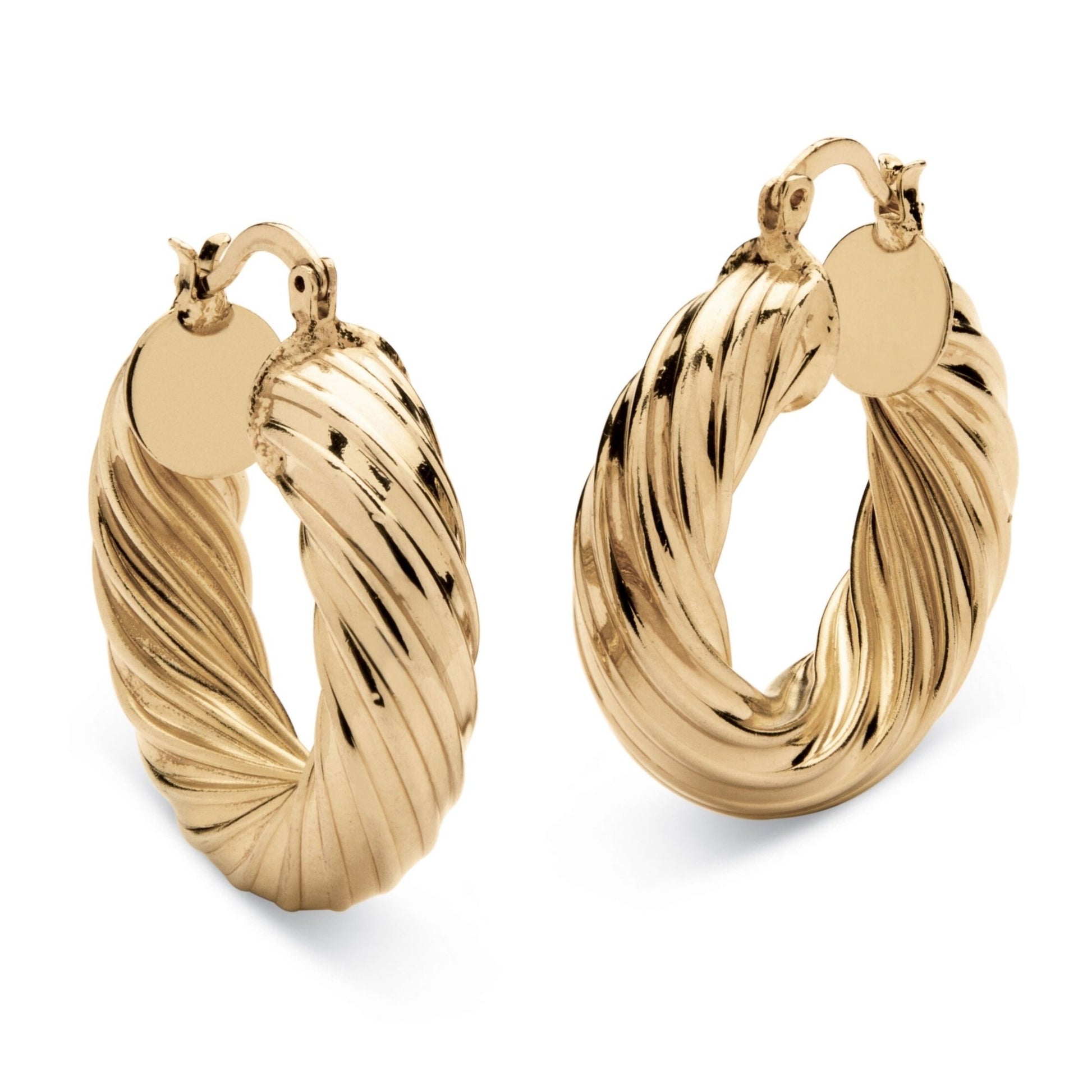 Sovereign Gold Hoops