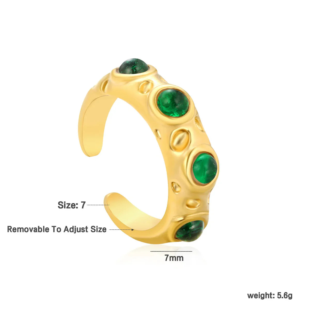 Anillo Anulu 011 - Talla 7 - OCEANICA