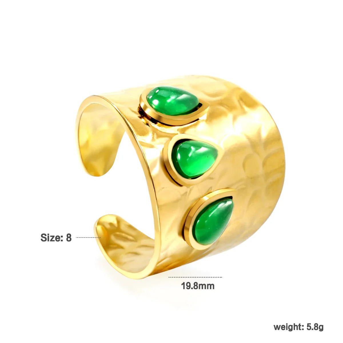 Anillo Anulu 012 - Talla 8 - OCEANICA