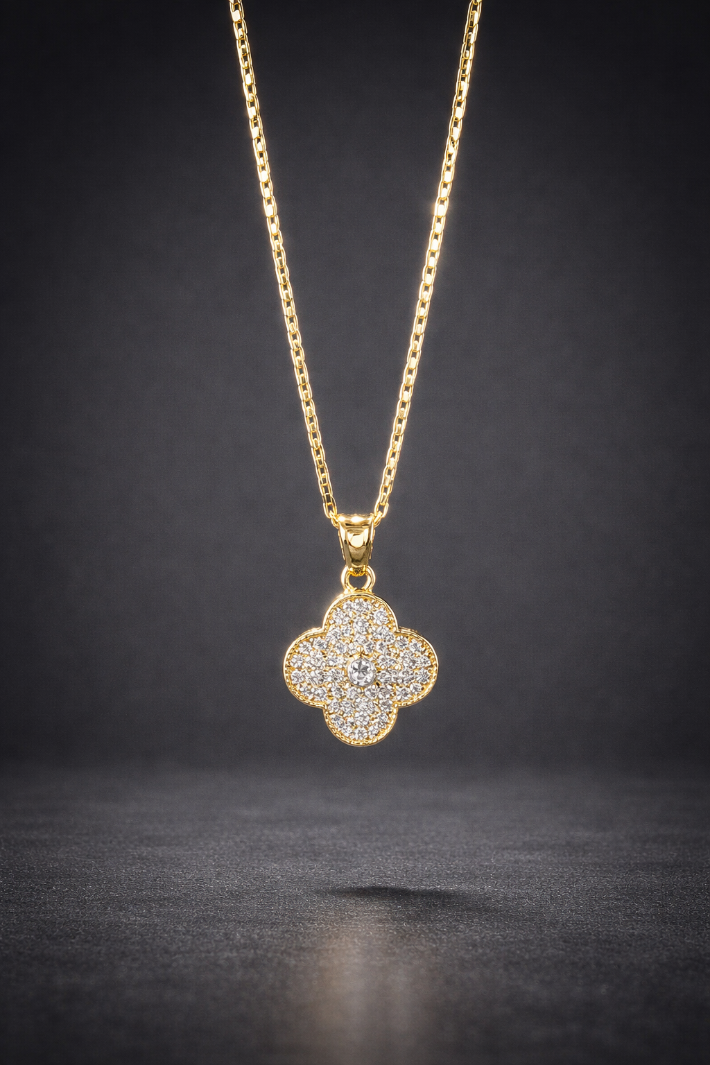 Set Cadena & Aretes Lucky Glow - Eclectic Collection